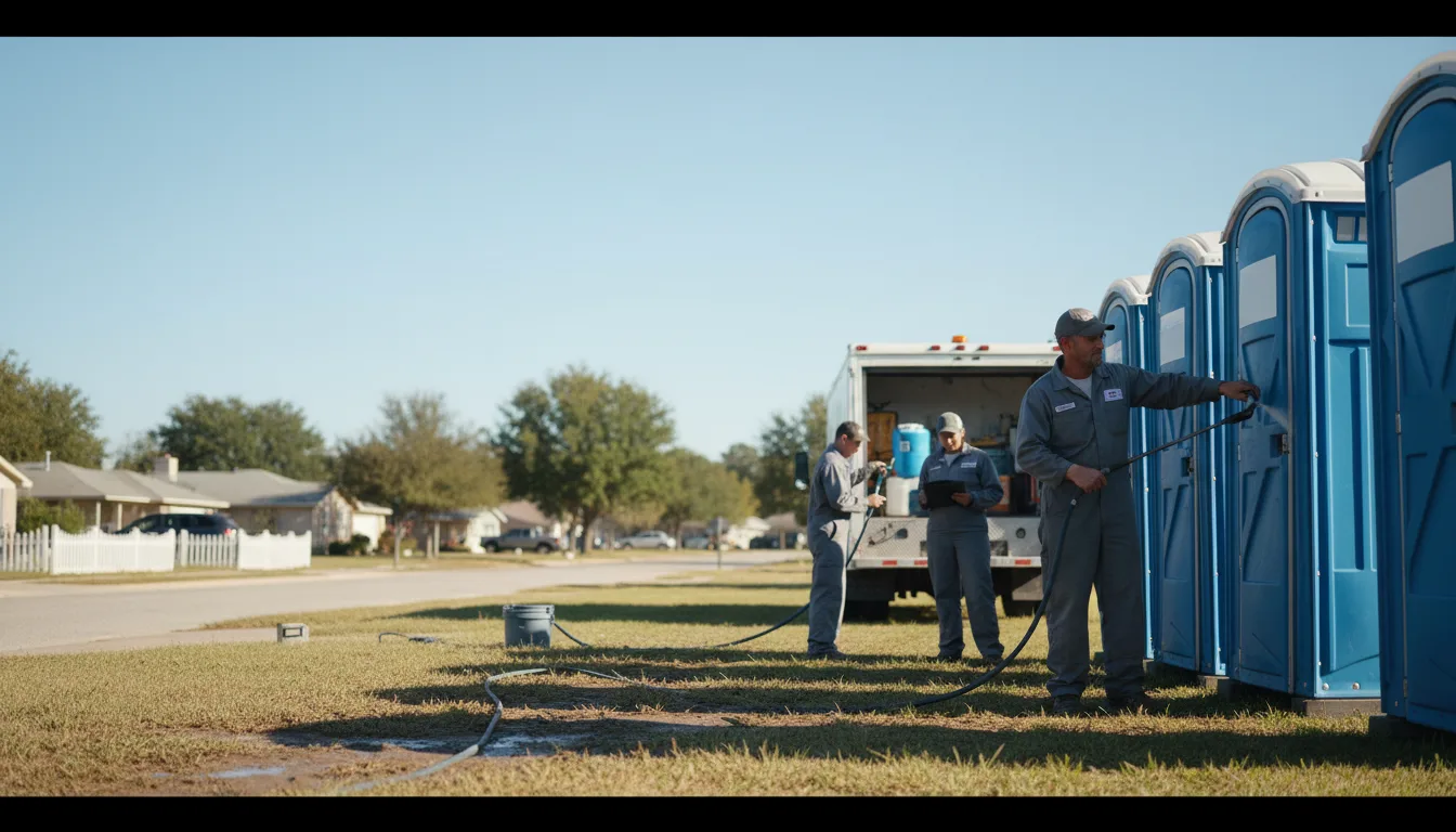 Long-Term Portable Toilet Rental in Rollingstone, MN near me